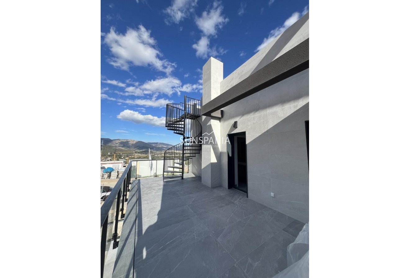 Obra nueva - Chalet -
Polop - PAU1
