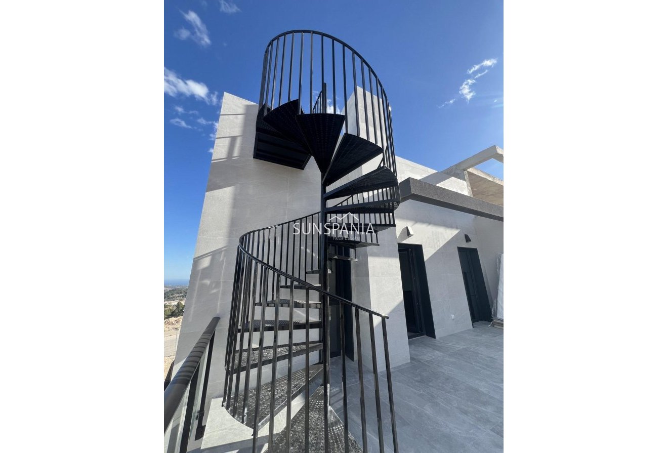 Obra nueva - Chalet -
Polop - PAU1