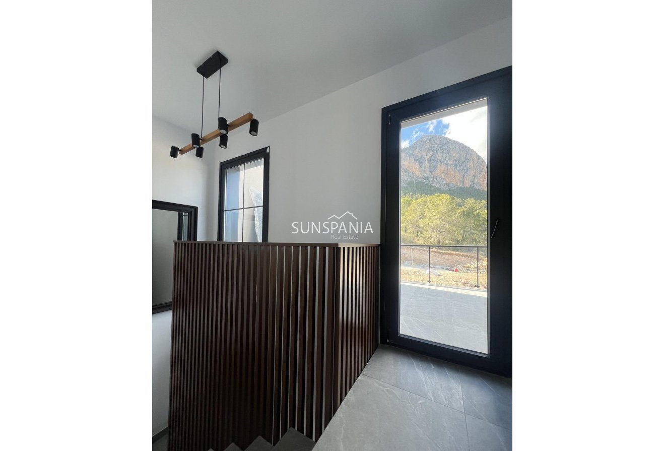 Obra nueva - Chalet -
Polop - PAU1