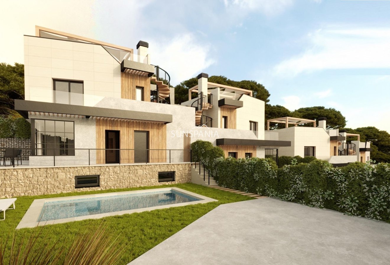 Obra nueva - Chalet -
Polop - PAU1