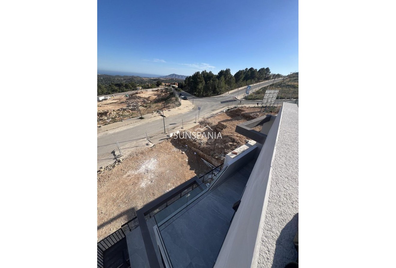 Obra nueva - Chalet -
Polop - PAU1