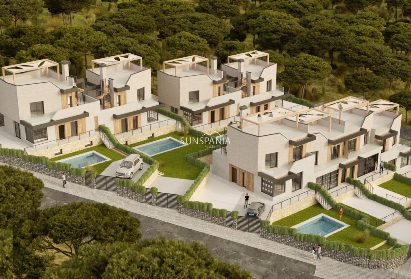 Obra nueva - Chalet -
Polop - PAU1