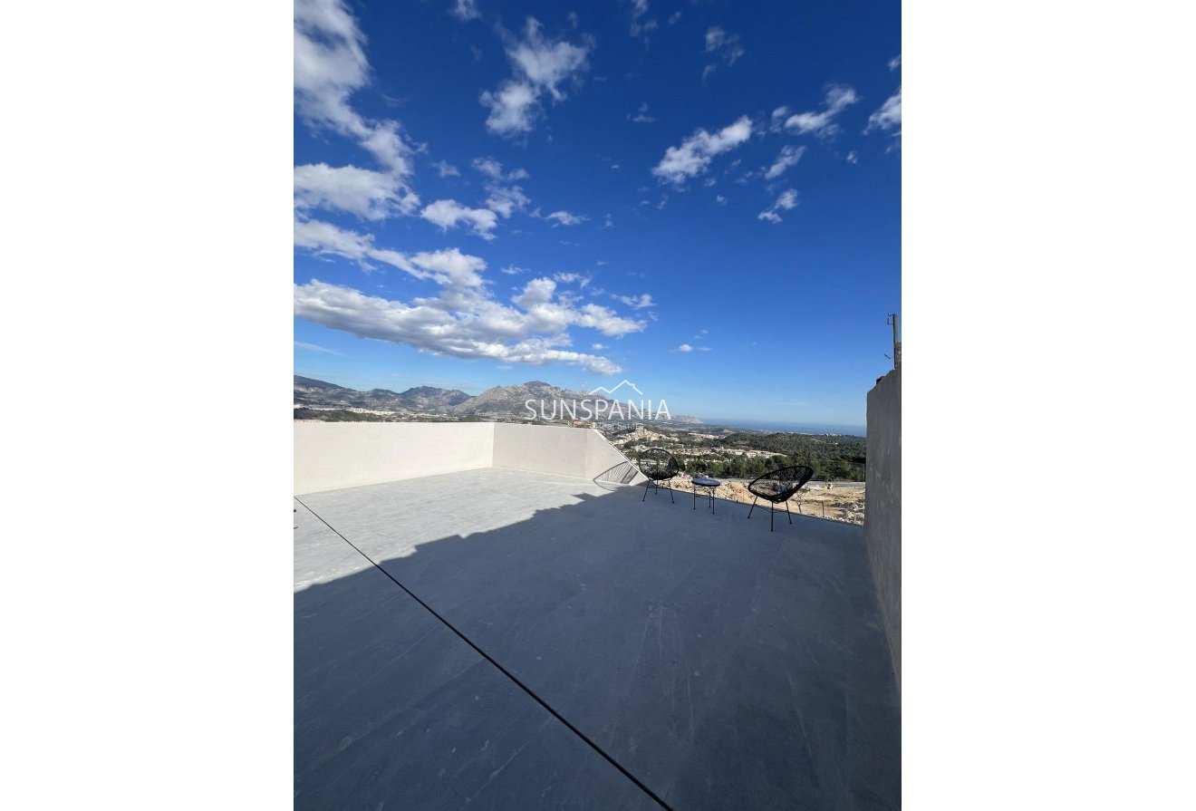 Obra nueva - Chalet -
Polop - PAU1