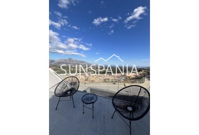 Obra nueva - Chalet -
Polop - PAU1
