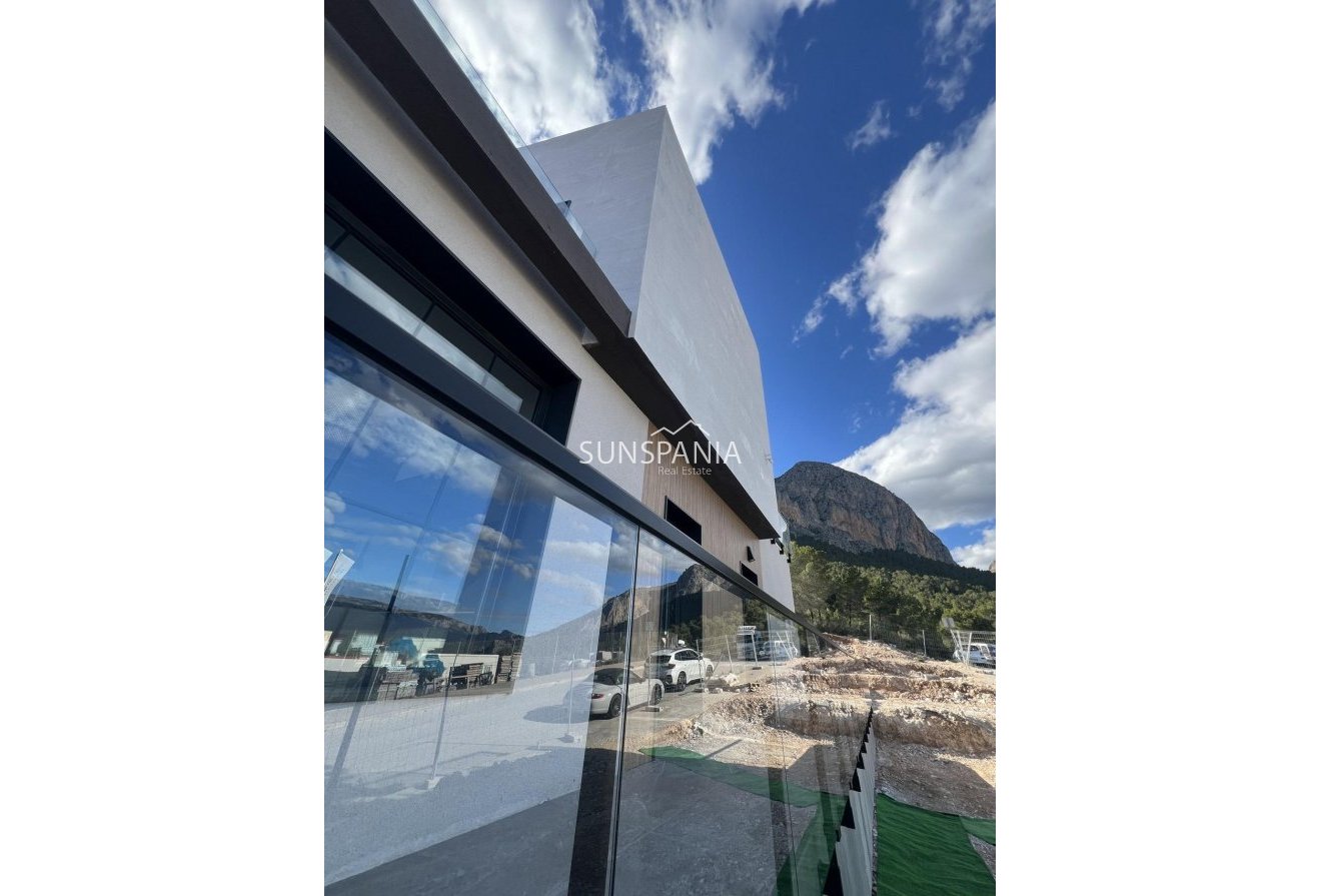 Obra nueva - Chalet -
Polop - PAU1
