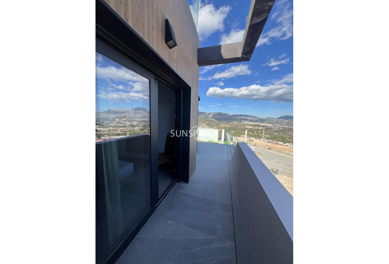 Obra nueva - Chalet -
Polop - PAU1