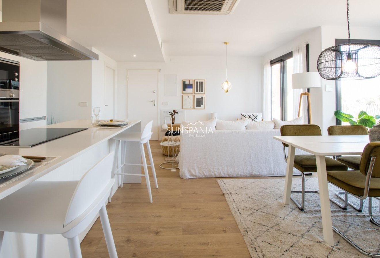 Obra nueva - Piso -
Villajoyosa - Playa del Torres