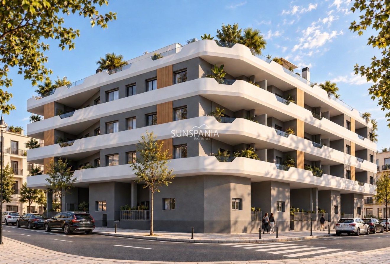 Nouvelle construction - Appartement -
Santa Pola - Estacion de autobuses