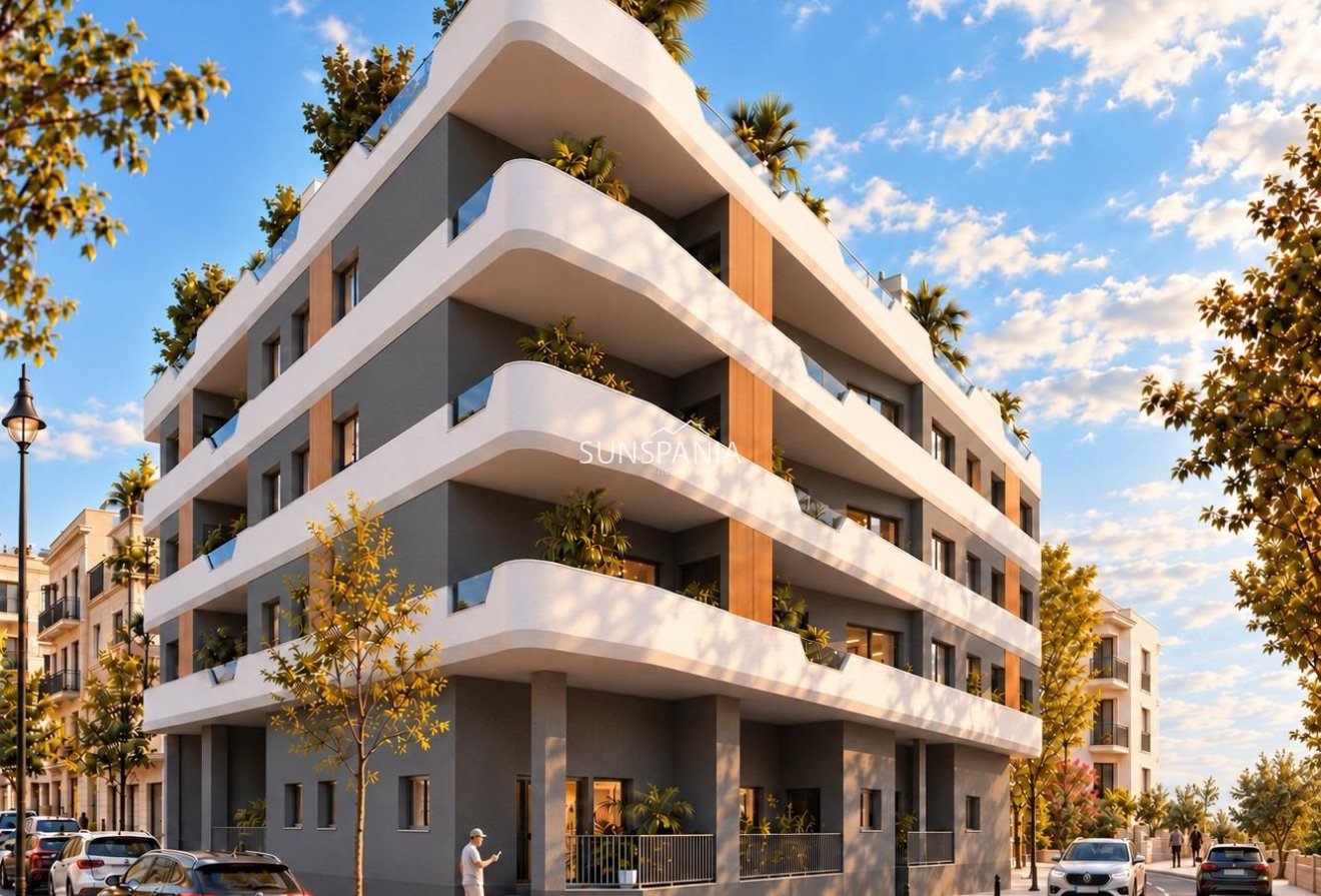 Nouvelle construction - Appartement -
Santa Pola - Estacion de autobuses
