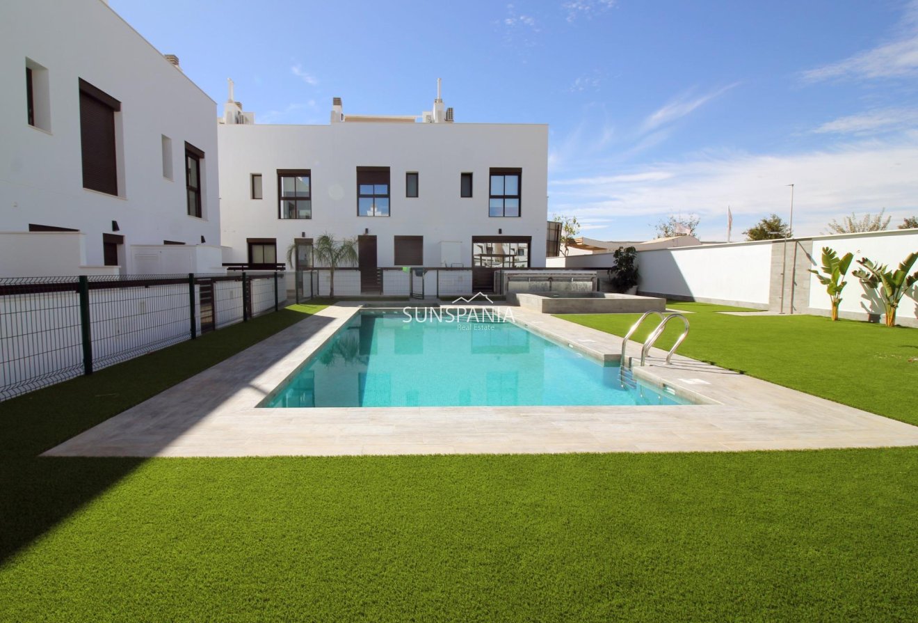 Obra nueva - Chalet -
Pilar de la Horadada - parque Andromeda