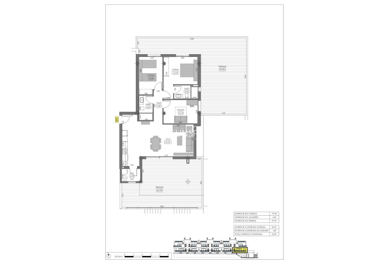 Obra nueva - Piso -
Algorfa - La Finca Golf