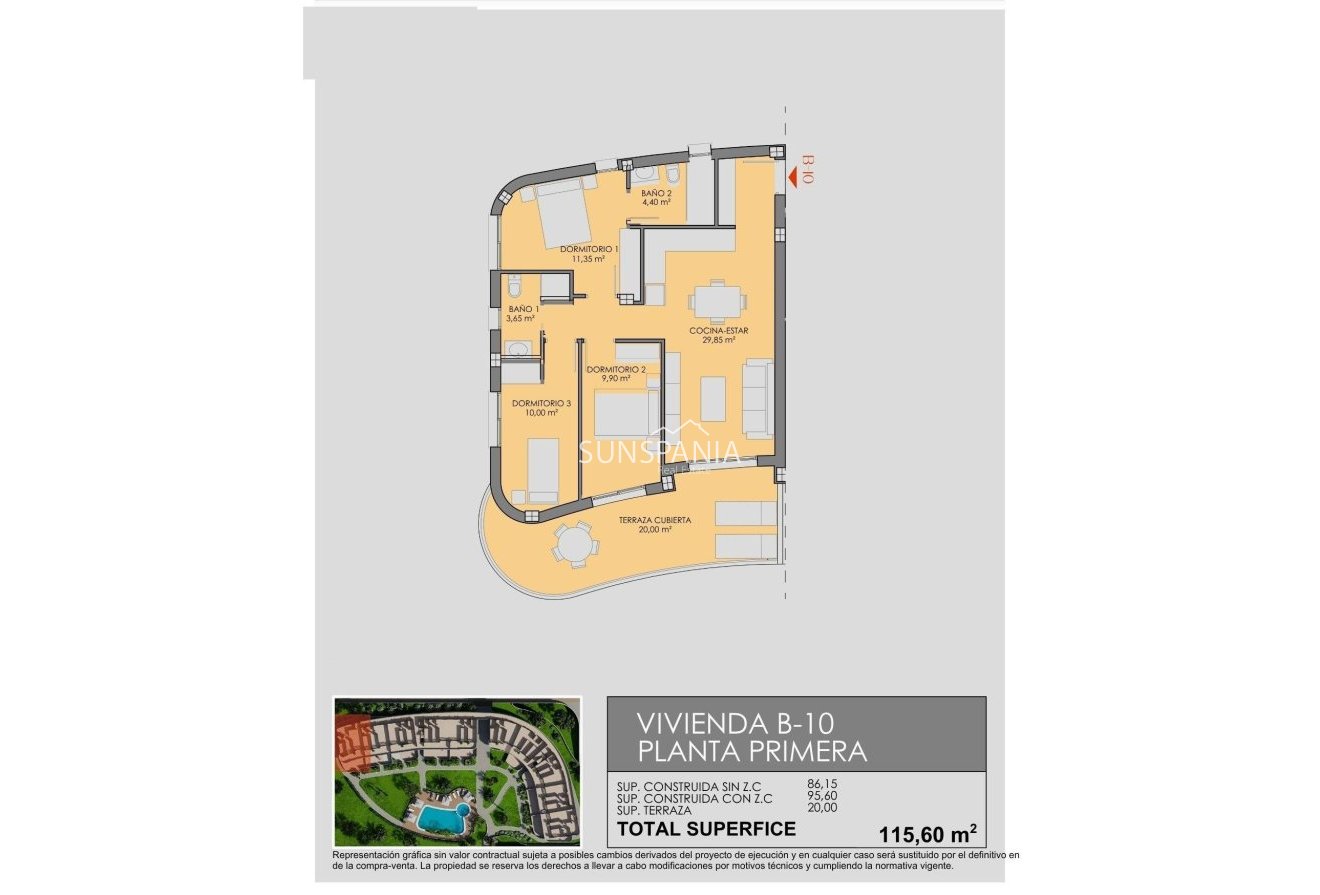 Obra nueva - Piso -
Los Alcazares - Serena Golf