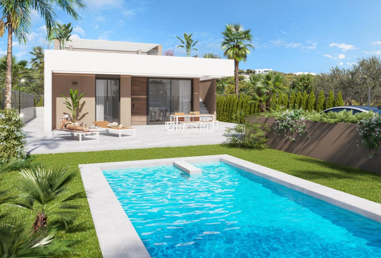 Obra nueva - Chalet -
Vera - Pueblo Salinas