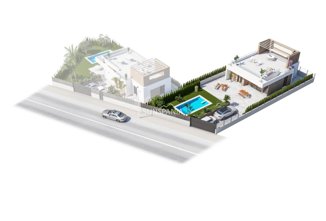 Obra nueva - Chalet -
Vera - Pueblo Salinas