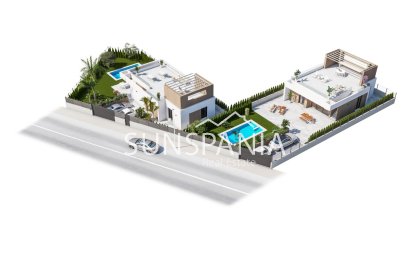 Obra nueva - Chalet -
Vera - Pueblo Salinas