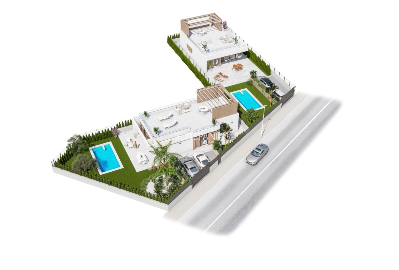 Obra nueva - Chalet -
Vera - Pueblo Salinas