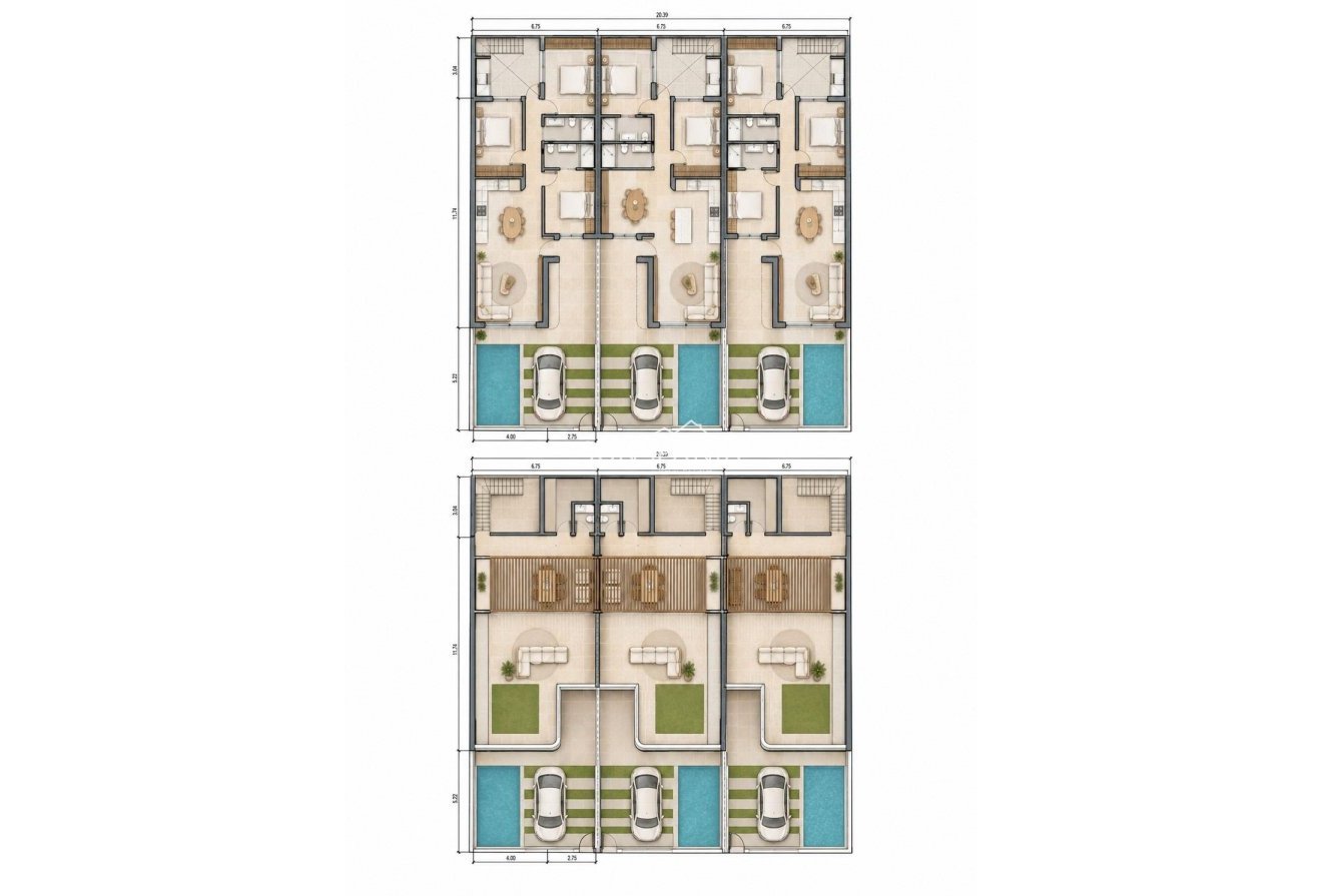 Obra nueva - Adosado -
San Pedro del Pinatar - Pueblo