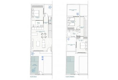 Nouvelle construction - Maison de ville -
Torre Pacheco - pueblo