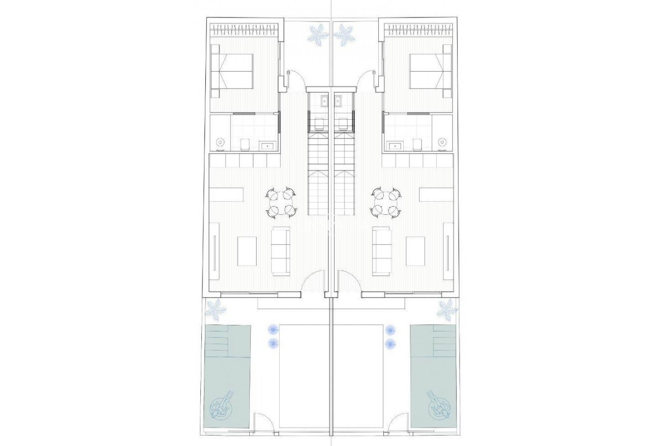 Nouvelle construction - Maison de ville -
Torre Pacheco - pueblo