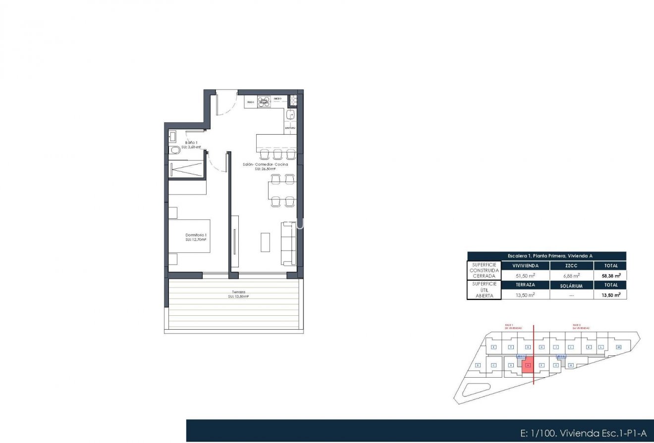 Nouvelle construction - Appartement -
Formentera del Segura - Pueblo
