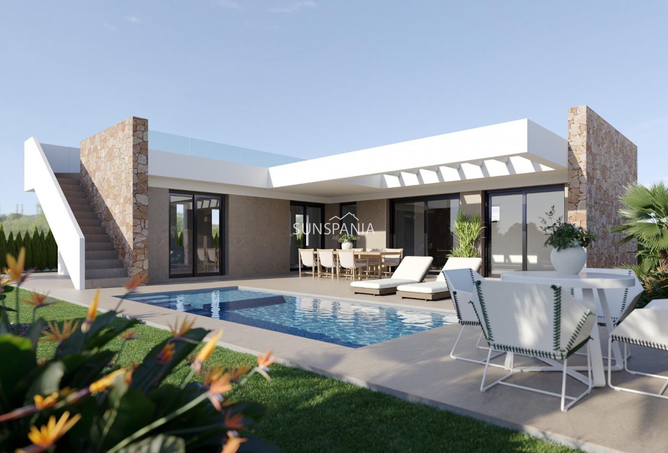 Obra nueva - Chalet -
Fuente Álamo - Hacienda del Alamo