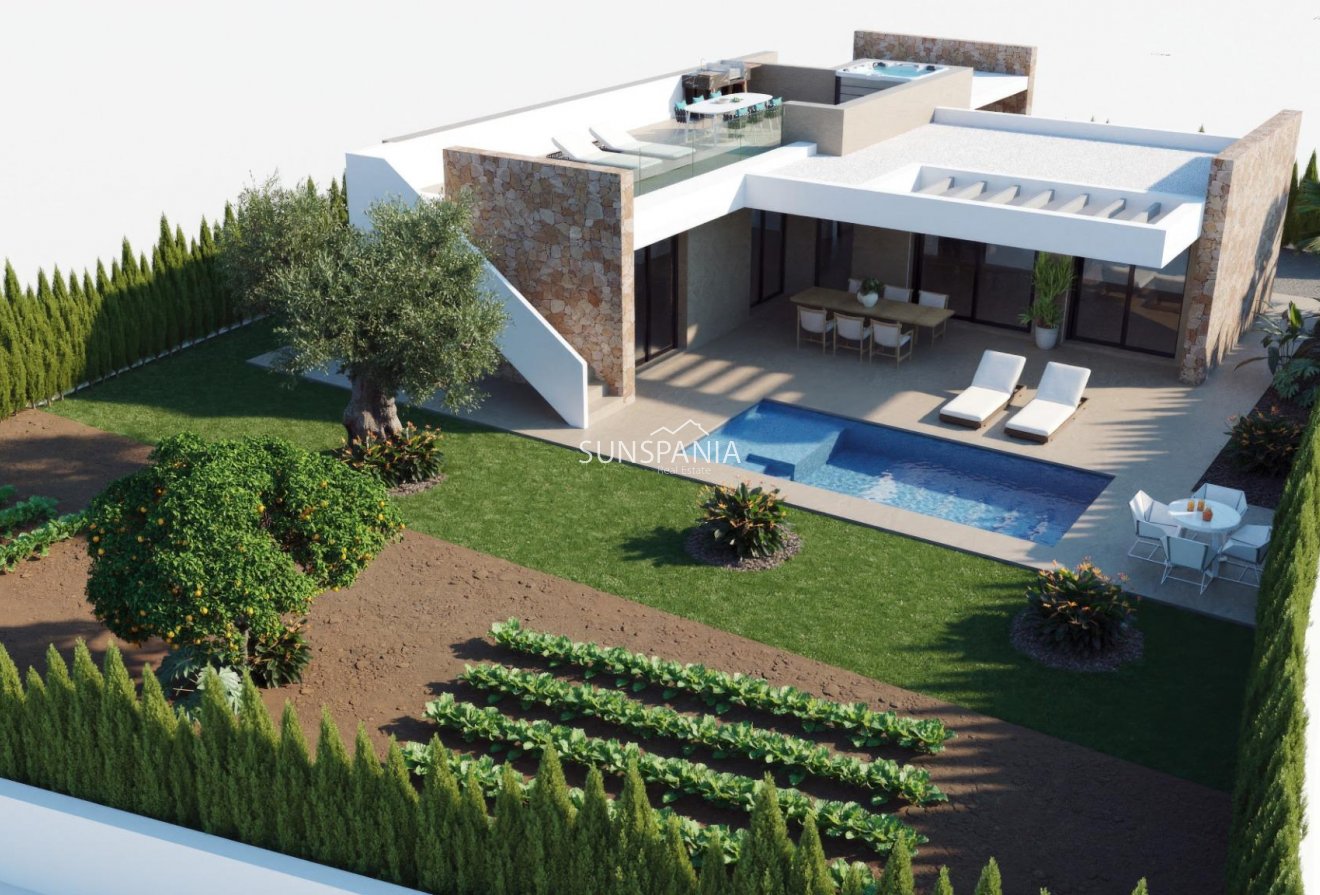 Obra nueva - Chalet -
Fuente Álamo - Hacienda del Alamo