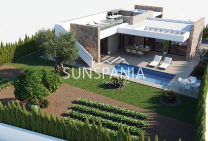 Obra nueva - Chalet -
Fuente Álamo - Hacienda del Alamo