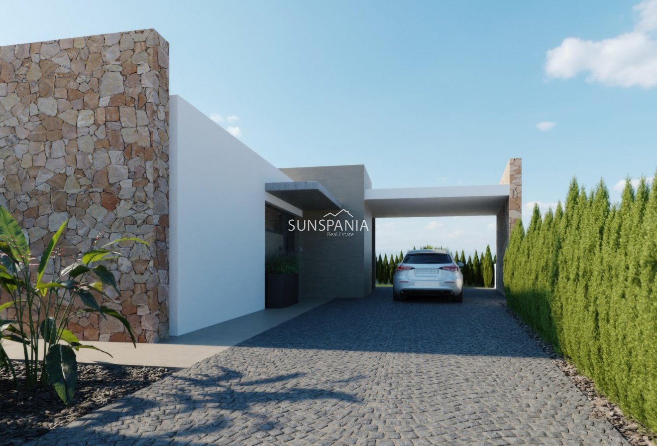 Obra nueva - Chalet -
Fuente Álamo - Hacienda del Alamo