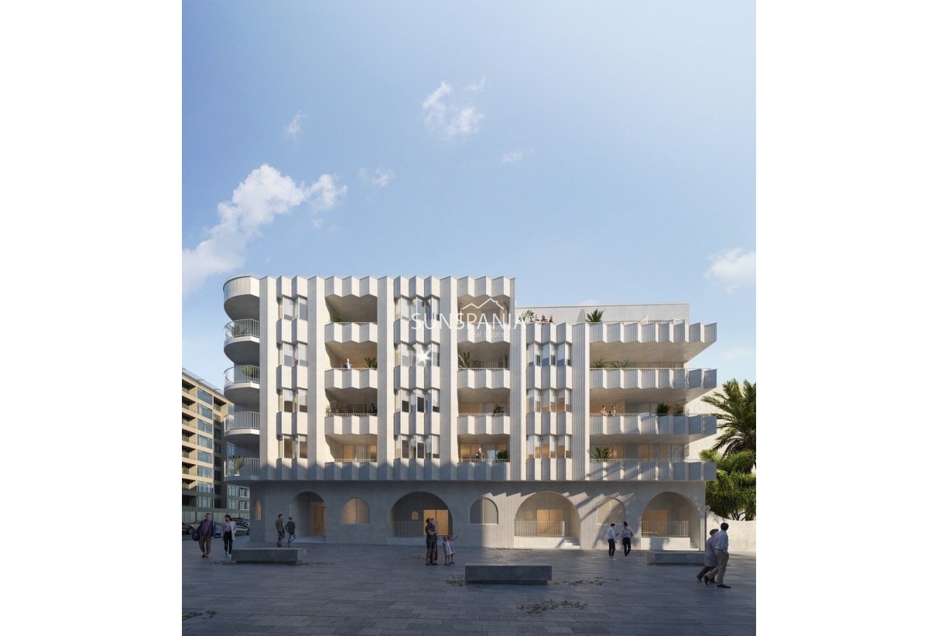 Obra nueva - Apartamento / piso -
Torrevieja - Playa de los Locos