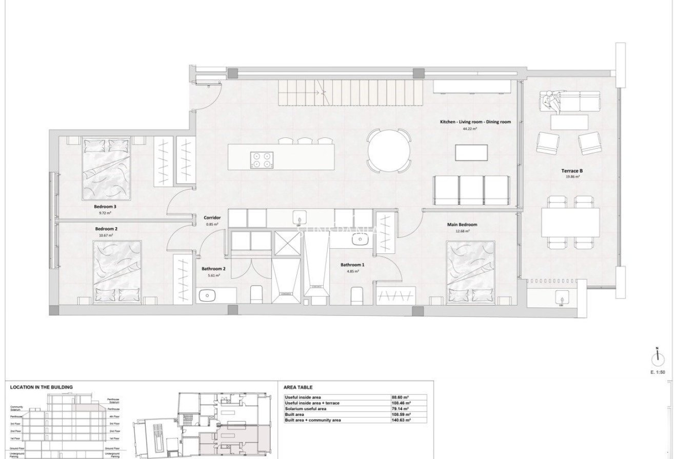 Obra nueva - Apartamento / piso -
Torrevieja - La Mata
