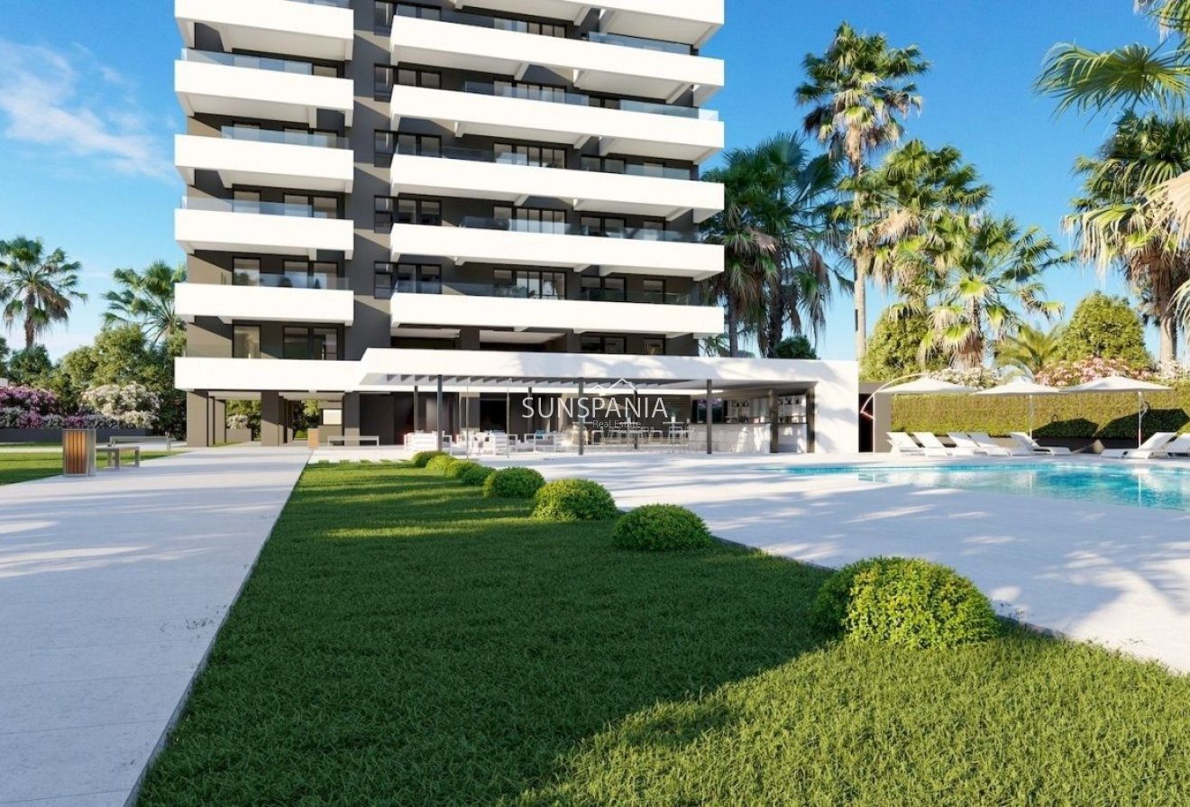 Obra nueva - Apartamento / piso -
Calpe - Playa Arenal-bol