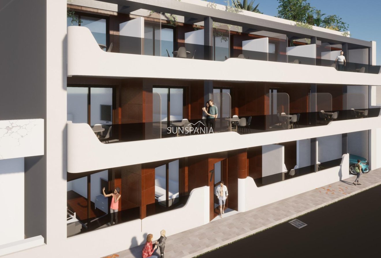 Nouvelle construction - Apartment -
Torrevieja - Playa del Cura