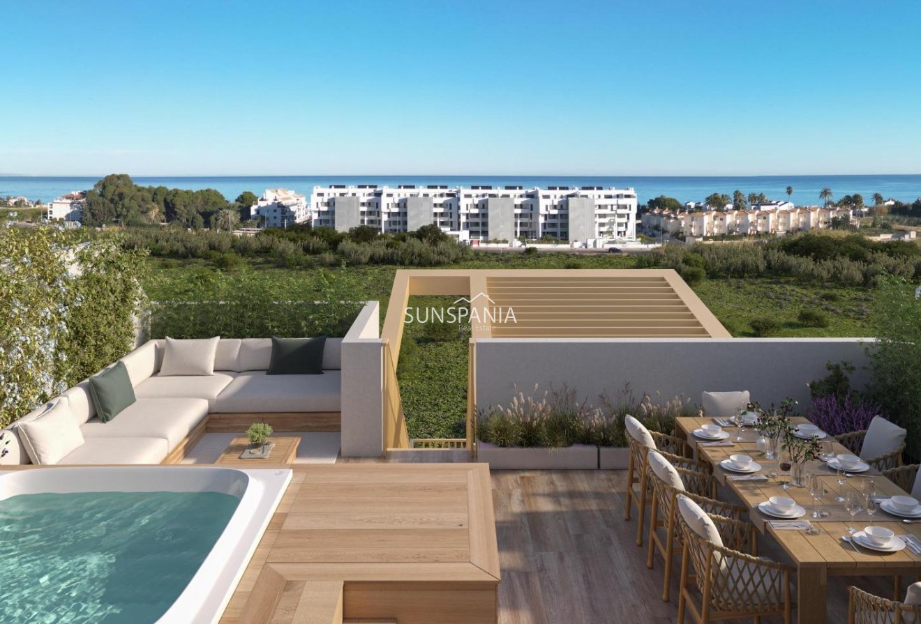 Obra nueva - Apartamento / piso -
El Verger - Zona De La Playa