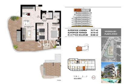 Obra nueva - Apartamento / piso -
Guardamar del Segura - Puerto
