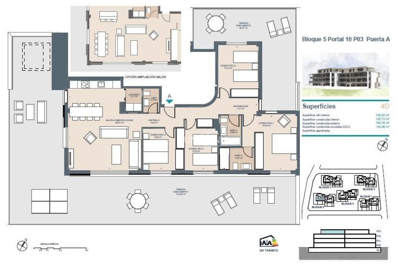 Obra nueva - Apartamento / piso -
Godella - Urb. Campolivar