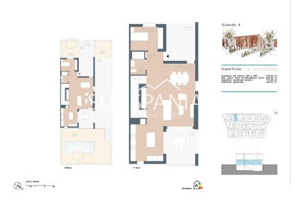 Nouvelle construction - Maison indépendante -
Alicante - Urb. Campolivar