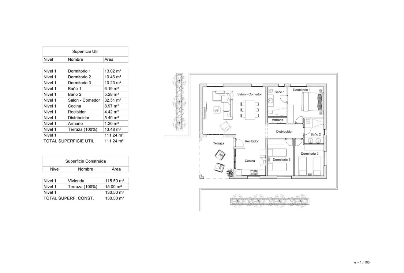 Nouvelle construction - Maison indépendante -
Pinoso - Lel