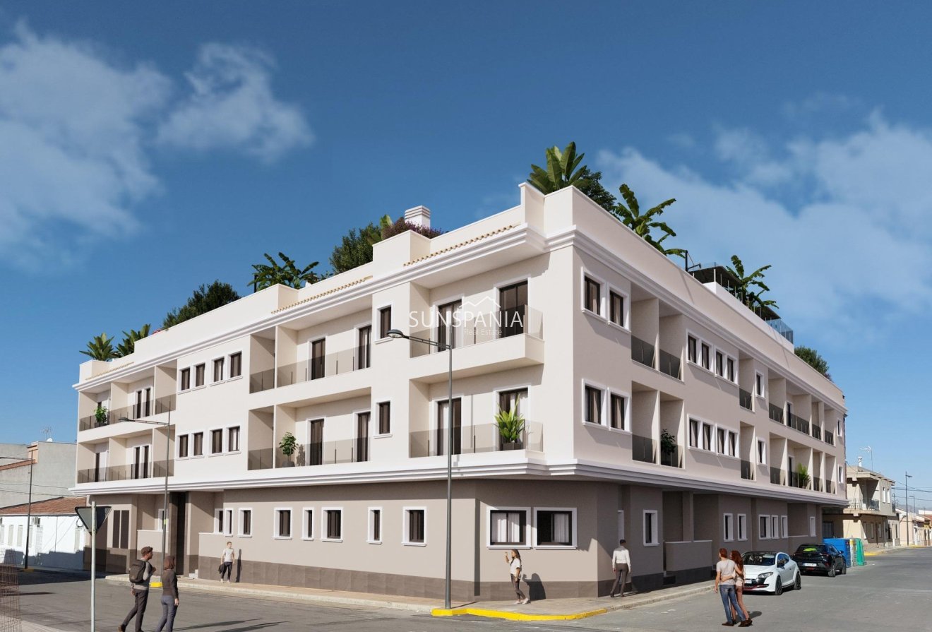 Nouvelle construction - Appartement -
Algorfa - Pueblo