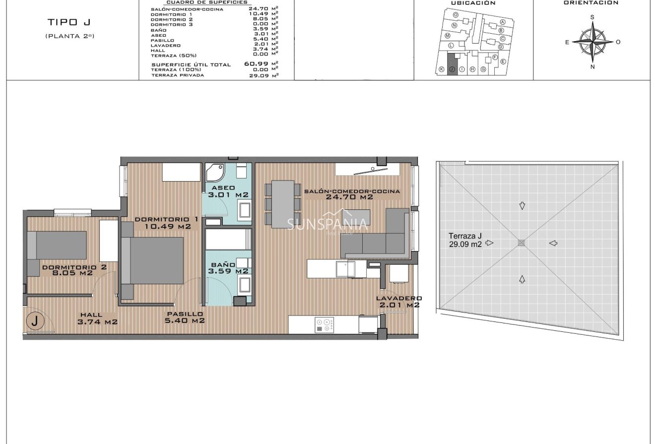 Obra nueva - Apartamento / piso -
Algorfa - Pueblo