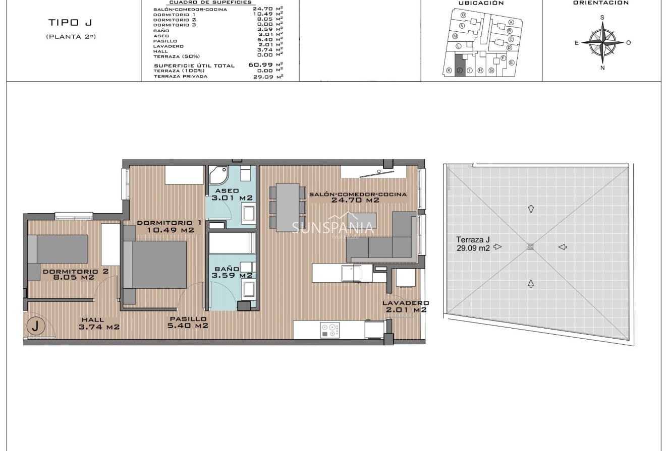 New Build - Apartment / flat -
Algorfa - Pueblo