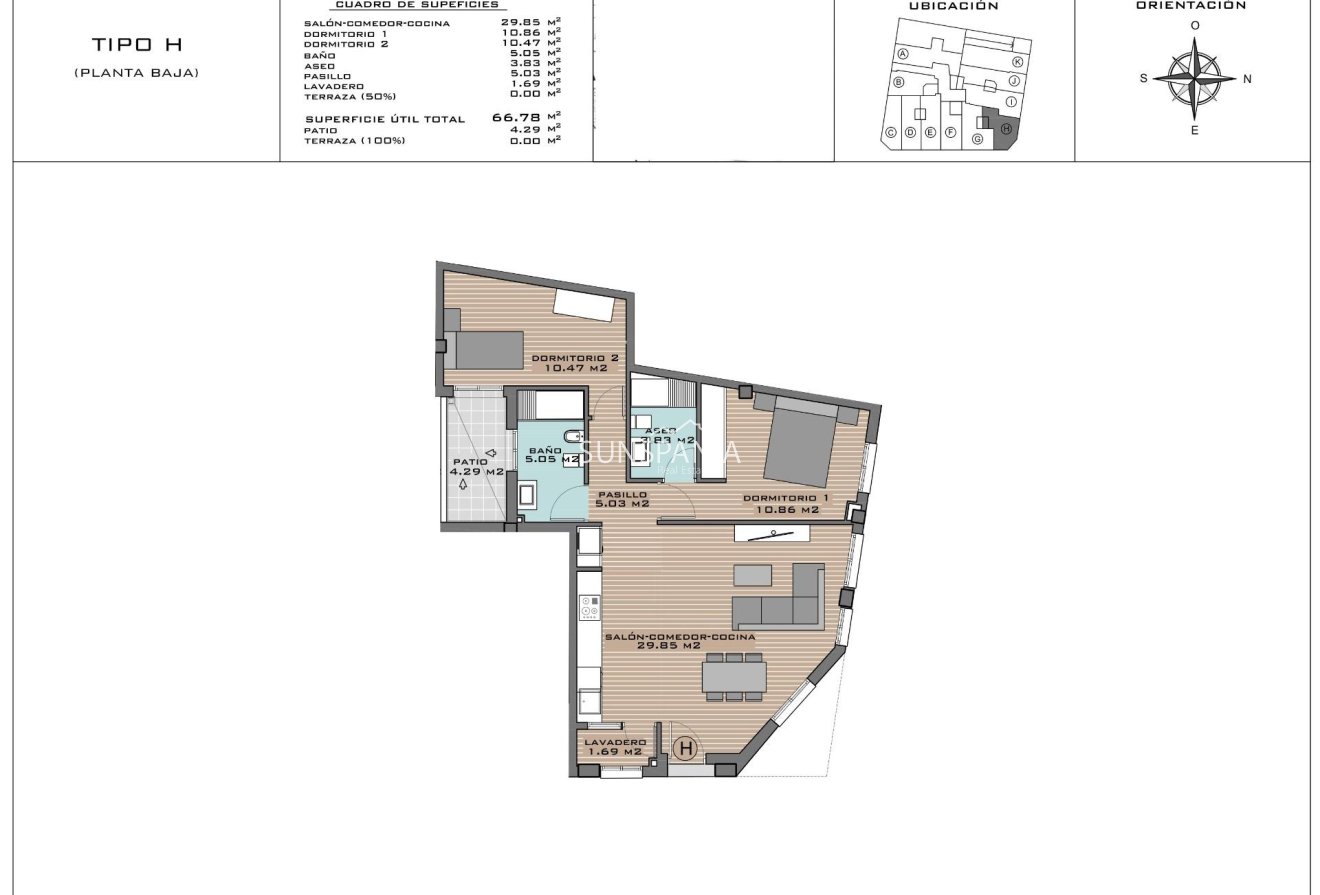 New Build - Apartment -
Algorfa - Pueblo