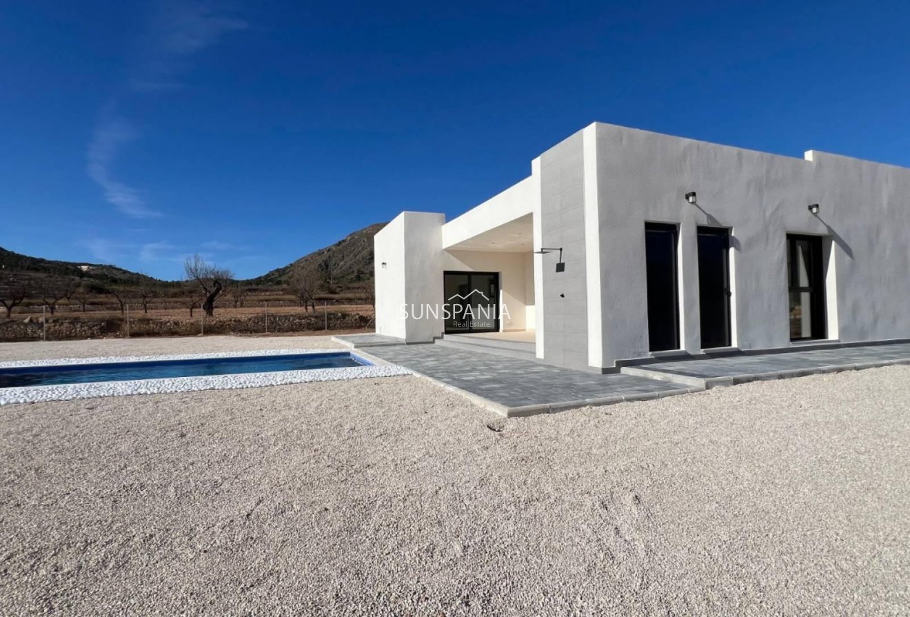 Nouvelle construction - Maison indépendante -
Abanilla - Cañada de la Leña