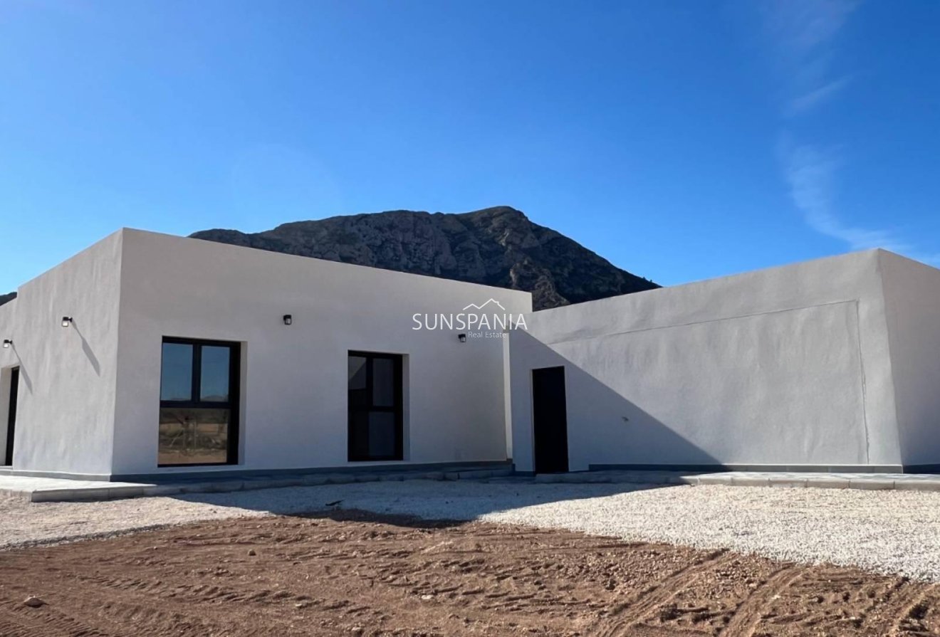 Nouvelle construction - Maison indépendante -
Hondón de las Nieves - La Canalosa