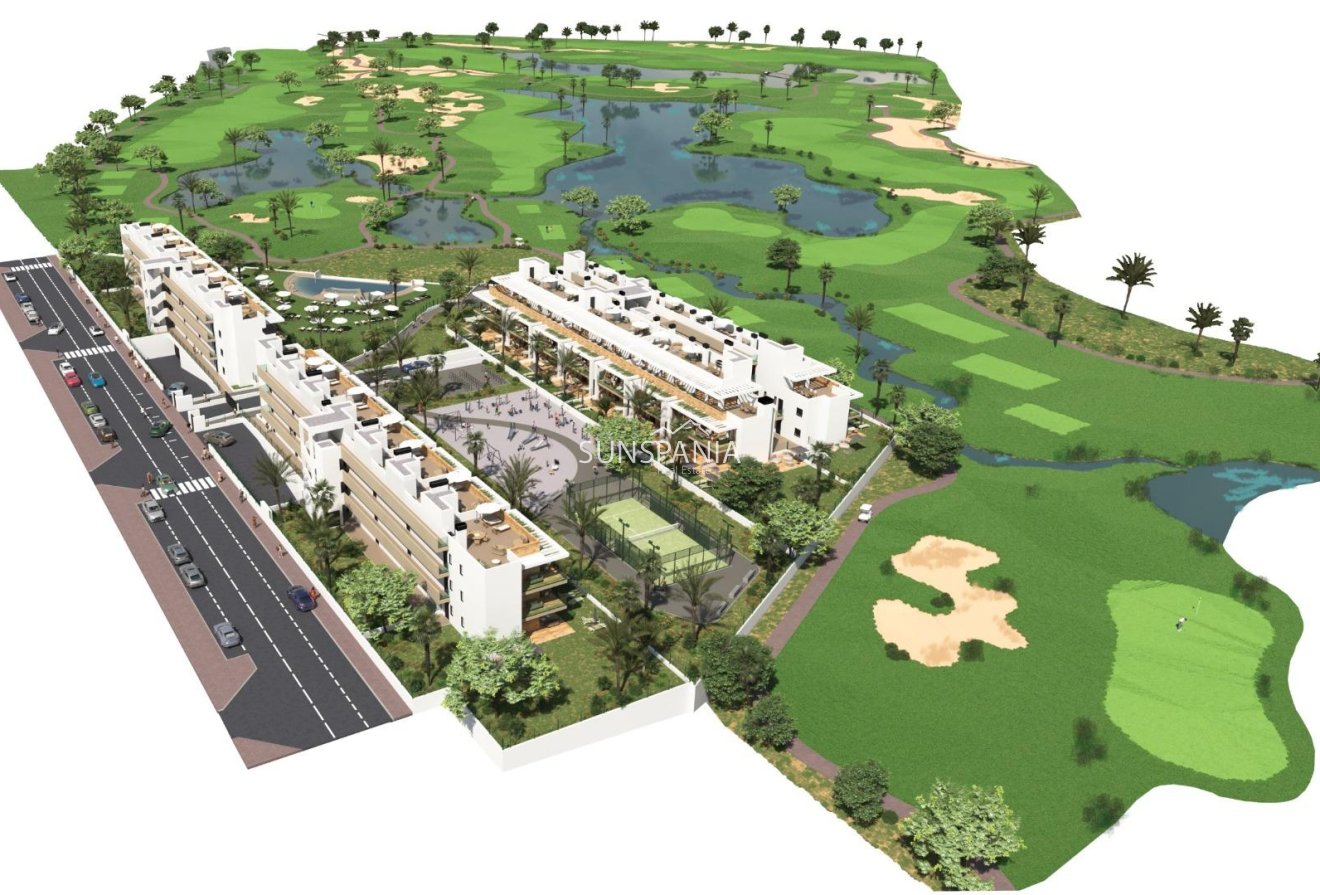 Obra nueva - Apartment -
Los Alcazares - Serena Golf