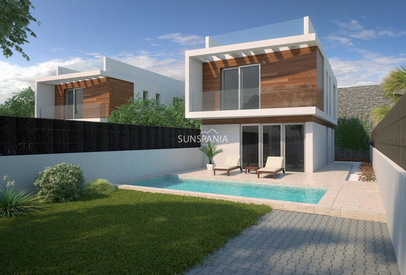 Obra nueva - Chalet -
Orihuela Costa - PAU 8