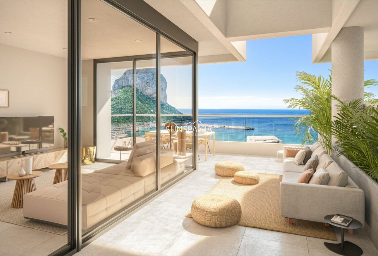 New Build - Apartment -
Calpe - Puerto