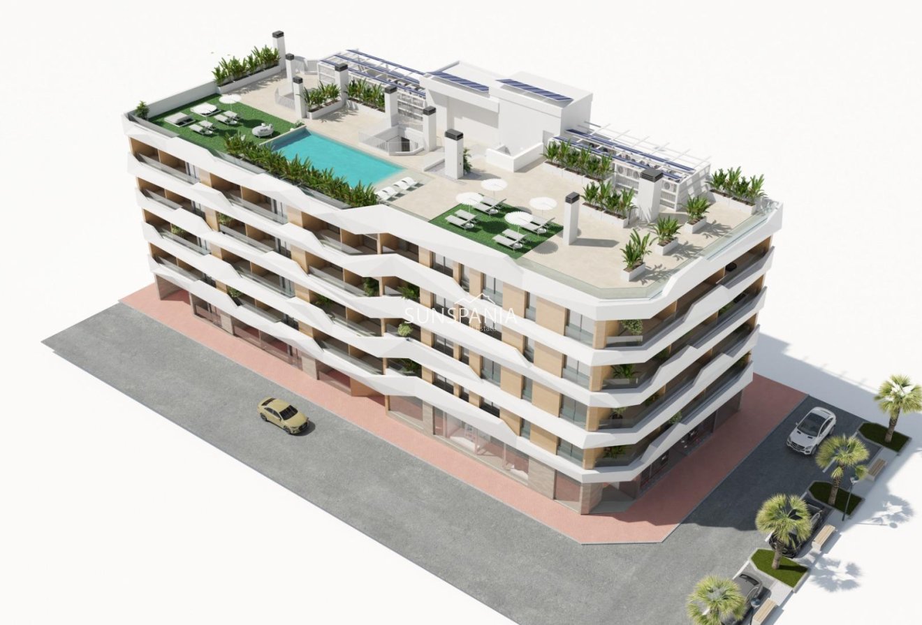 New Build - Apartment / flat -
Guardamar del Segura - Pueblo