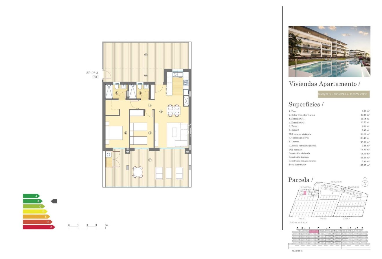 Obra nueva - Apartamento / piso -
Mutxamel - Bonalba-cotoveta