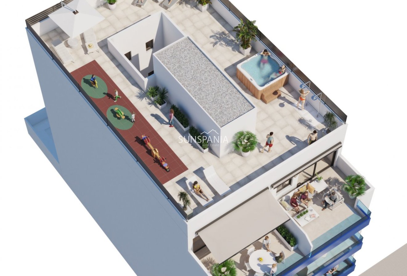 New Build - Apartment / flat -
Guardamar del Segura - Pueblo