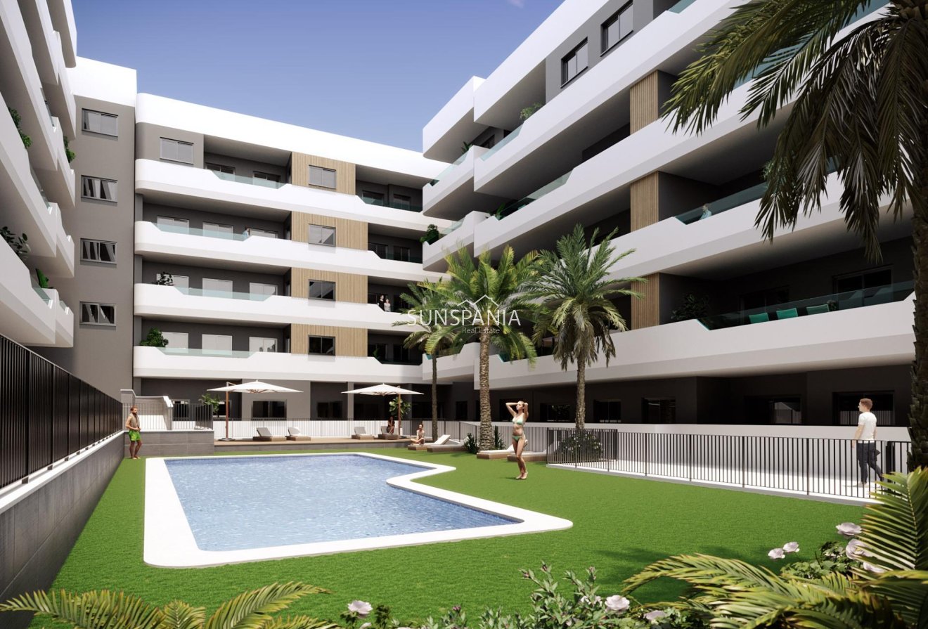 Nouvelle construction - Appartement -
Santa Pola - Eroski